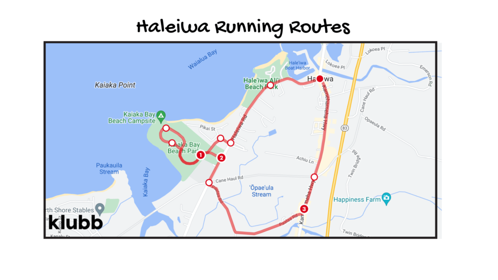 Haleiwa running trails