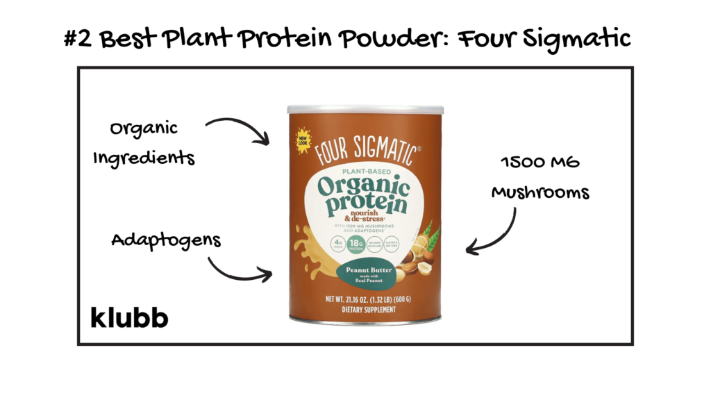 four sigmatic organic protein