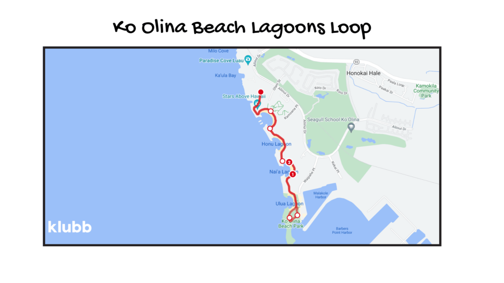 Ko Olina Beach Lagoons Loop
