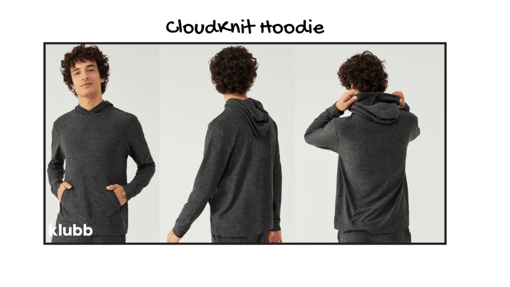 cloudknit hoodie