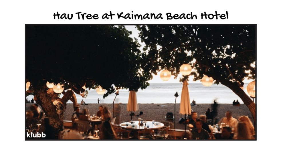 Hau Tree at Kaimana Beach Hotel