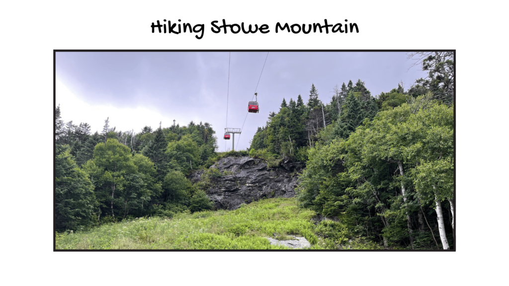 Stowe mountain hike