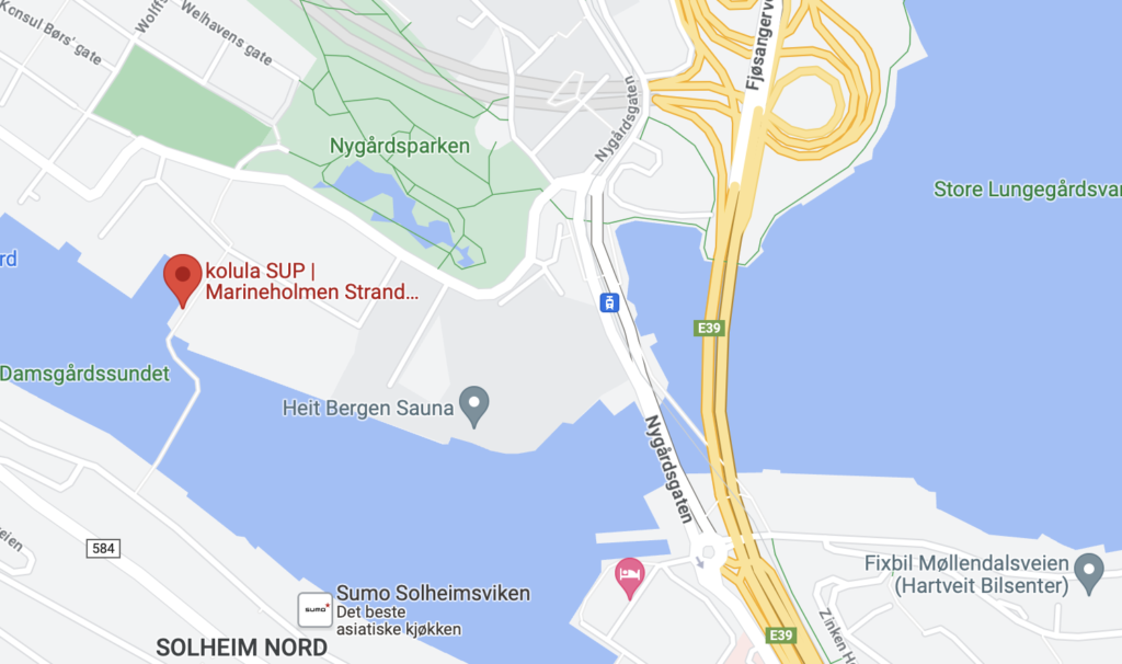 Kolula SUP Bergen Norway